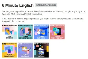 IELTS学習で使えるBBC Learning English – 6 Minutes English